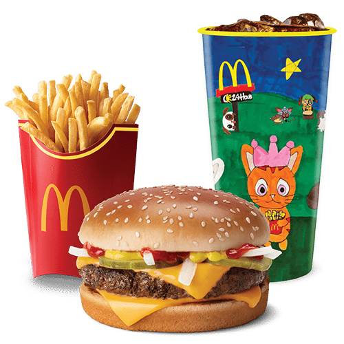 McCombo Grande Quarter Pounder con Queso