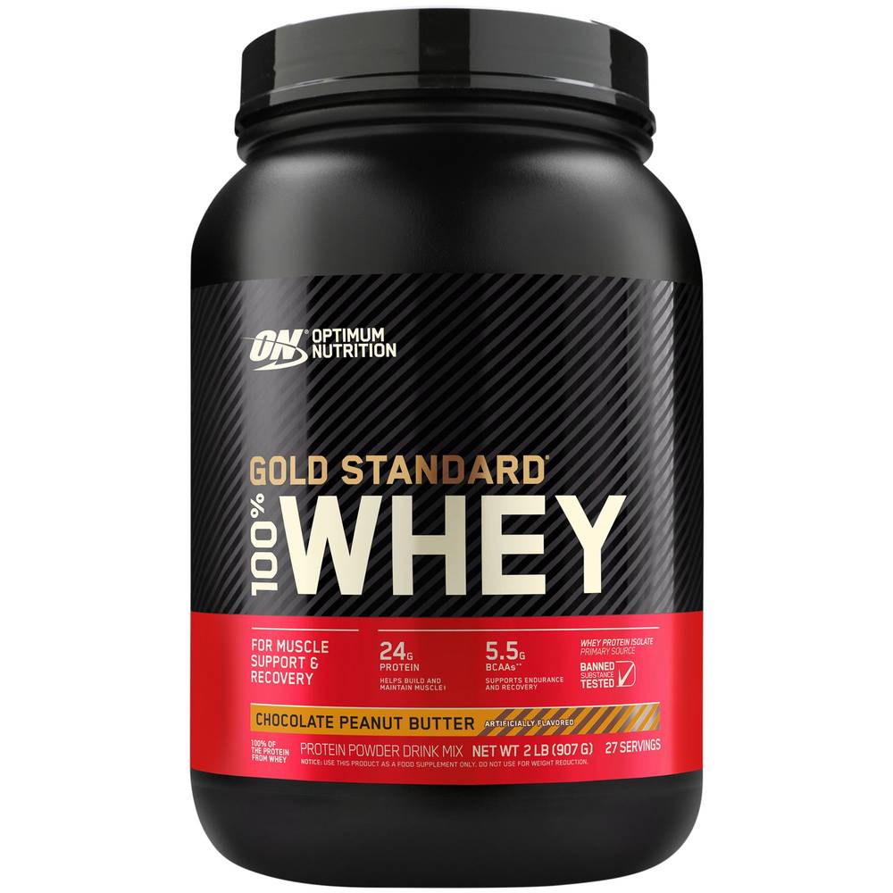 Optimum Nutrition Gold Standard 100% Whey (907 g) (chocolate peanut butter)