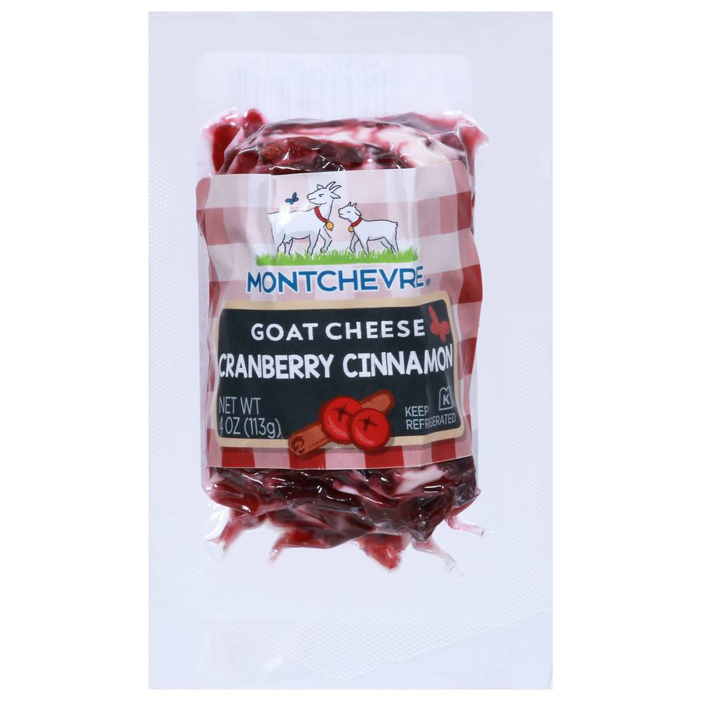 Montchevre Cranberry Cinnamon Goat Cheese (4 oz)