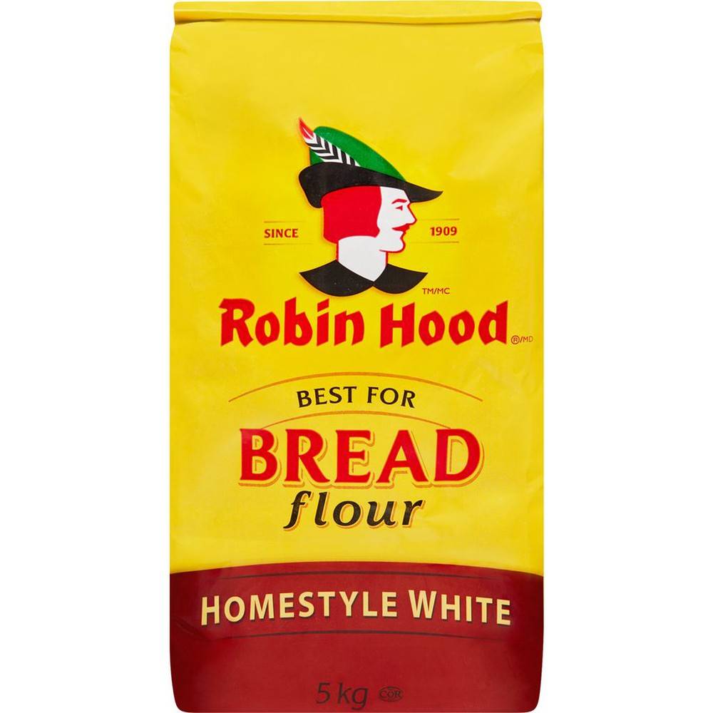 Robin Hood White Best For Bread Flour (5 kg)