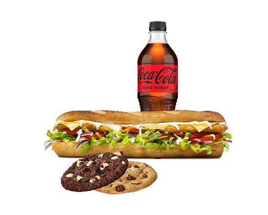 Chicken Schnitzel Subway Footlong® Combo