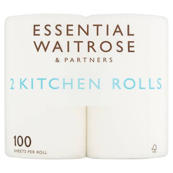 Essential Waitrose & Partners Kitchen Rolls (2 ct)
