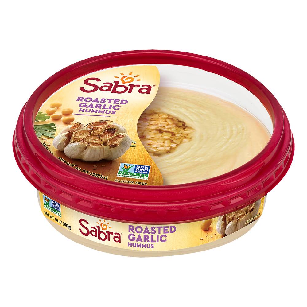 Sabra Gluten Free Roasted Garlic Hummus (10 oz)