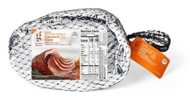Hickory Smoked Spiral-Sliced Half Bone-In Uncured Ham - price per lb - Good & Gather™