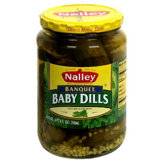 Nalley Pickles Banquet Baby Dills (24 fz)