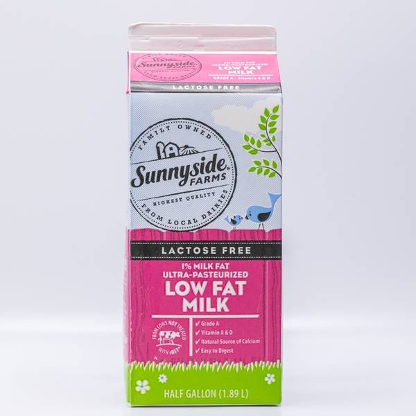 Sunnyside Farms, Lactose Free 1% Low Fat Milk