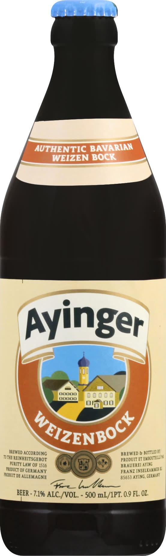 Ayinger Weizenbock Beer (16.9 fl oz)