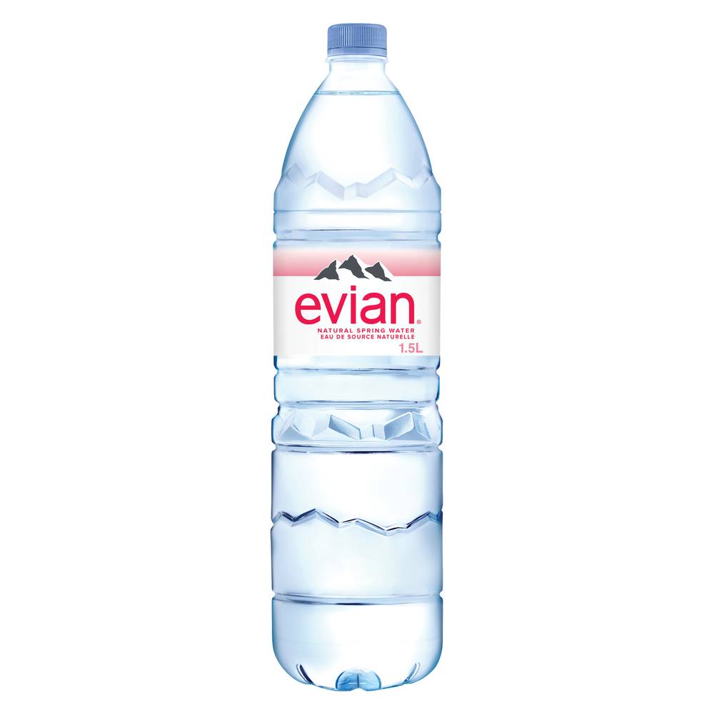 Evian Natural Spring Water (1.5 L)