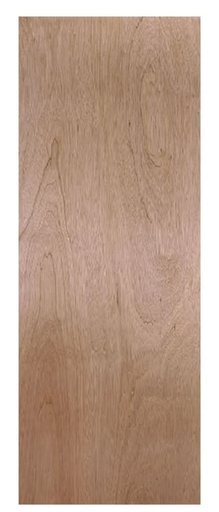 Masonite Traditional 28-in x 80-in Natural Flush Smooth Hollow core Unfinished Veneer Slab Door