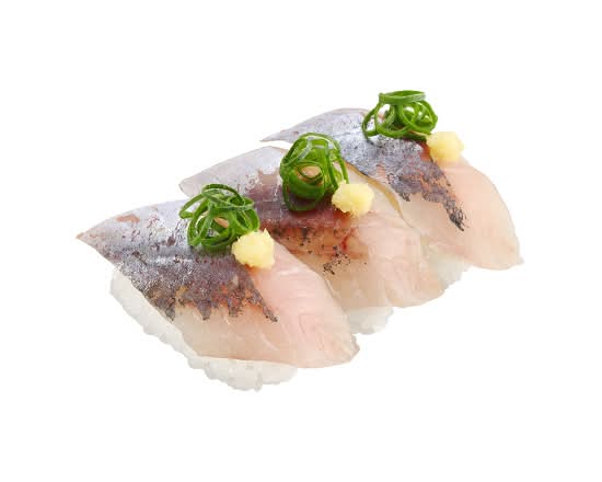 天然真あじ3貫