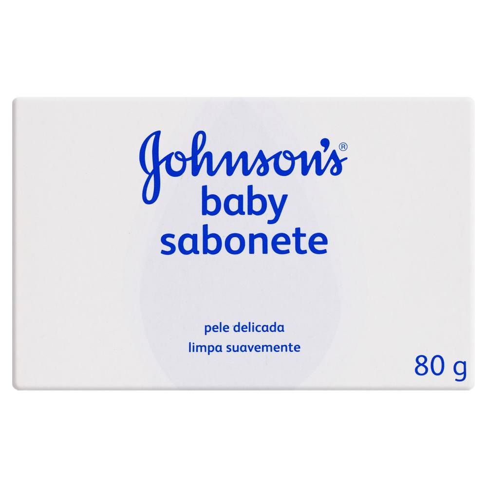 Johnson's Baby · Sabonete em barra suave (80 g)