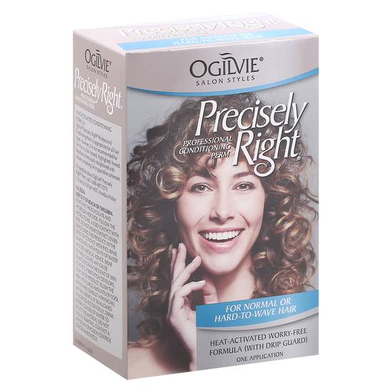Ogilvie Precisely Right Conditioning Perm For Normal or Hard-To-Wave Hair Box