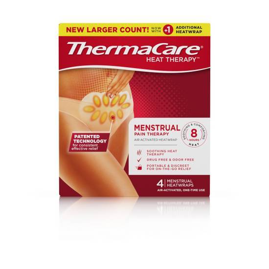Thermacare Advanced Menstrual Pain Therapy, 4 ct
