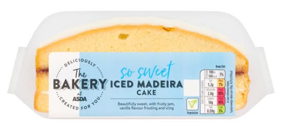 ASDA Iced Madeira Cake
