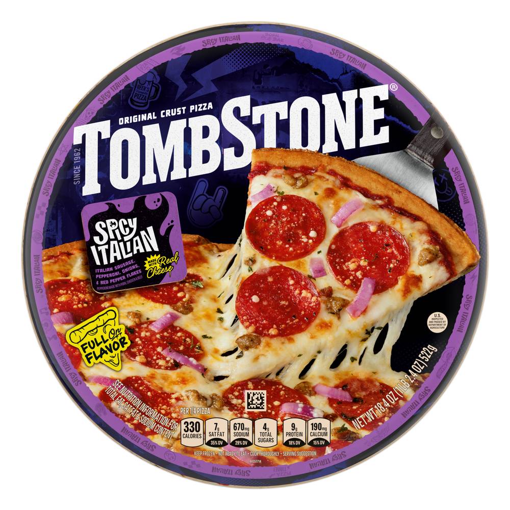 Tombstone Thin Crispy Crust Spicy Italian Pizza (18.4 oz)