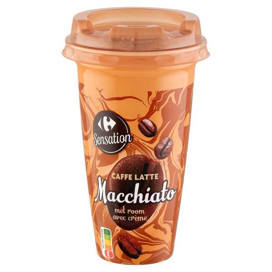 Carrefour Sensation Caffe Latte Macchiato avec Crème 250 ml