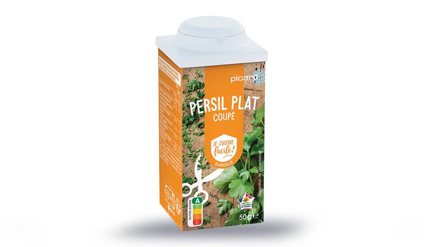 Persil plat coupé