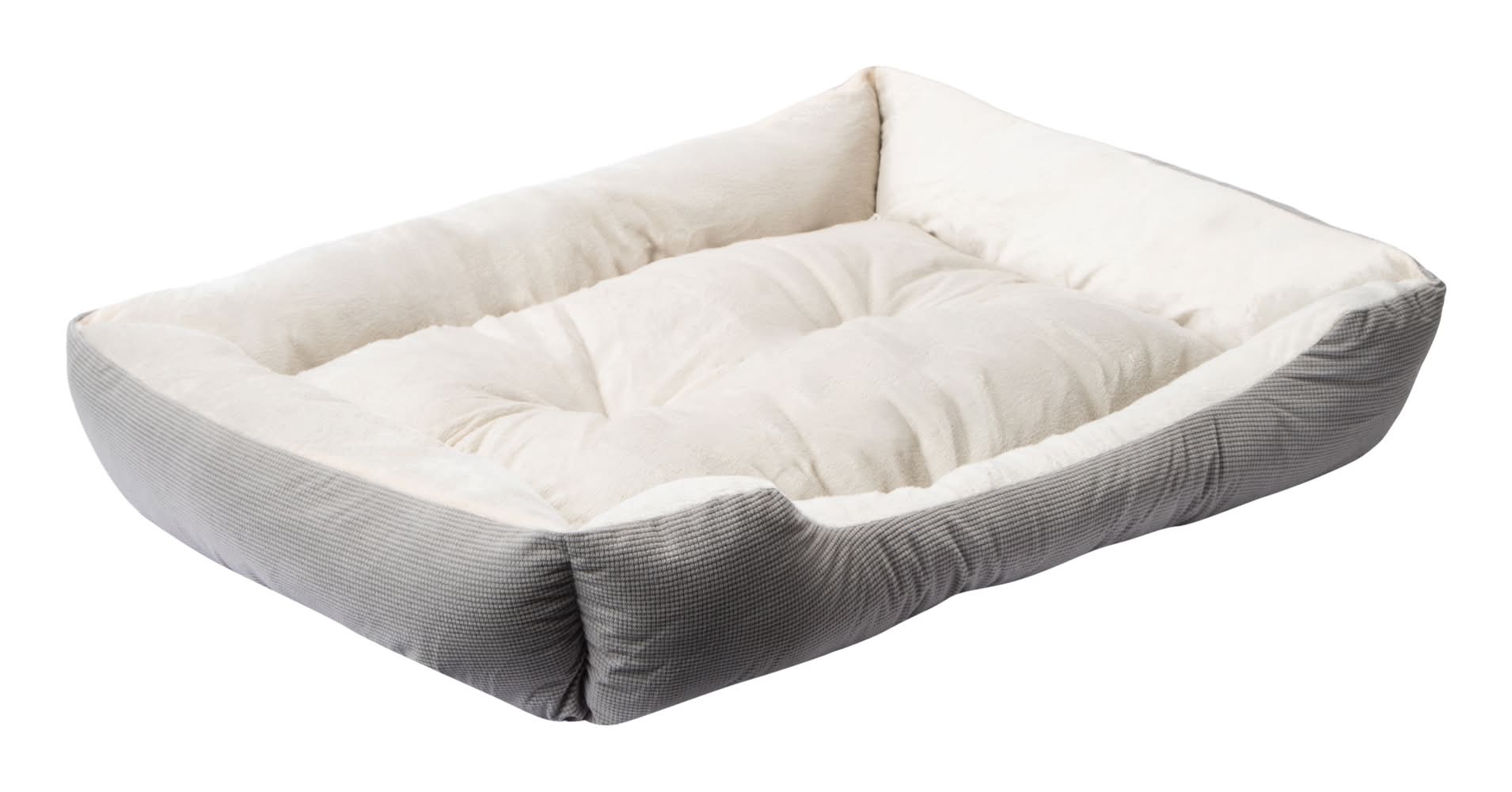 Pet Bed Grey Waffle