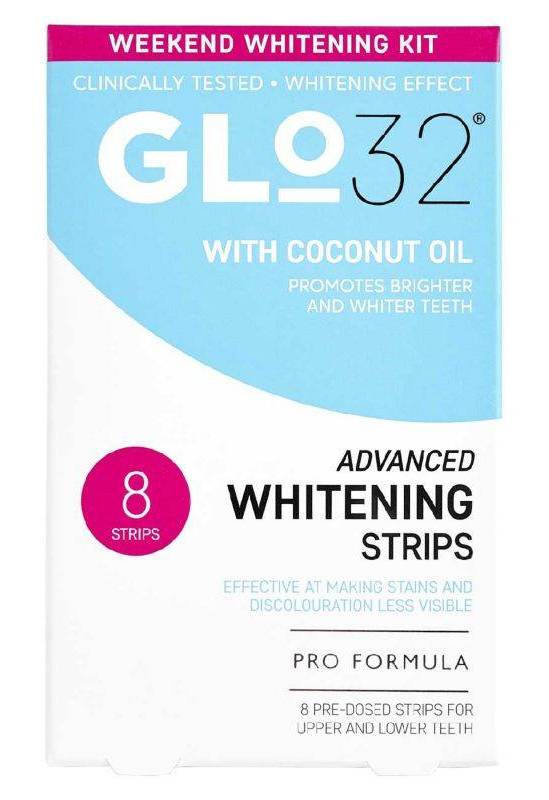 Glo32 Weekender Whitening Strips (8 pack)