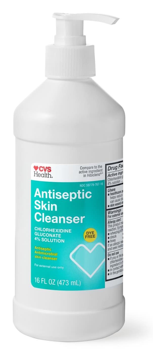 CVS Health Antiseptic Skin Cleanser With Pump (16 fl oz)