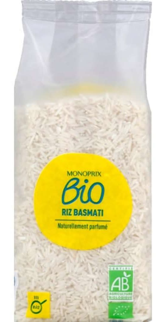 Monoprix - Riz basmati bio (500g)