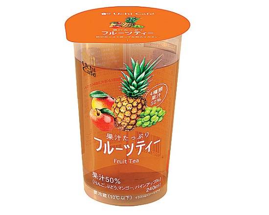 【チルド飲料】UC果汁たっぷりフルーツティー 240ml