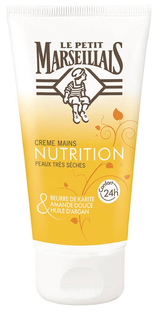 Le Petit Marseillais - -Crème pour les mains nutrition peaux tres seches (75 ml)