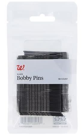 Walgreens Bobby Pins, Black (90 ct)
