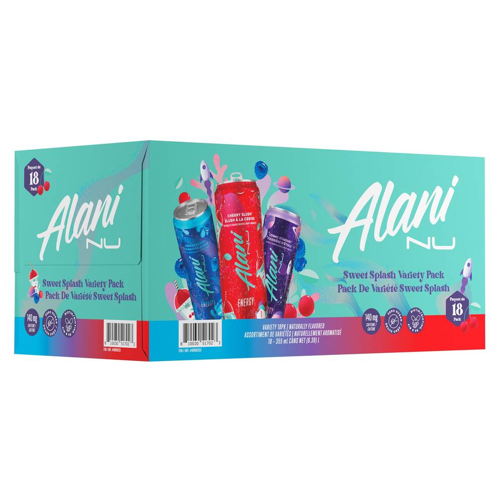 Alani Nu Energy Drink Variety Pack (6.39 L) (Assorted)