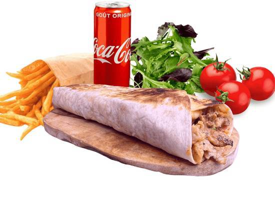 Menu Wrap kebab (shawarma)🌯