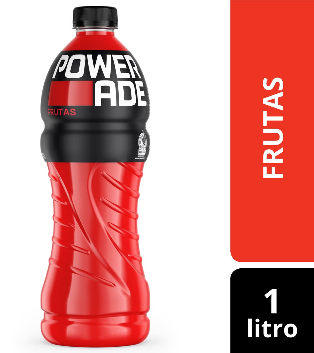 Powerade · Bebida isotónica hidratante para deportistas, ponche de frutas (1 L)