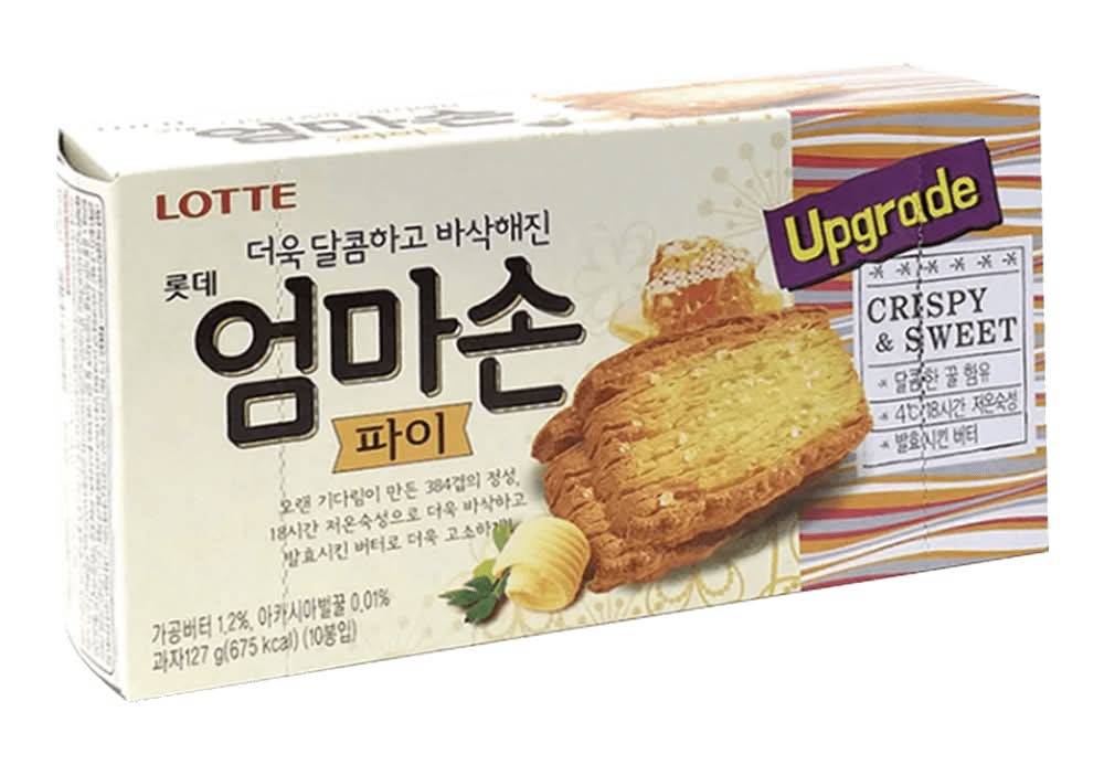 Lotte Crispy& Sweet Mom's Hand Pie (127 g, 10 ct) | Postmates