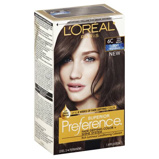 L'oreal Superior Preference Fade-Defying Color + Shine System