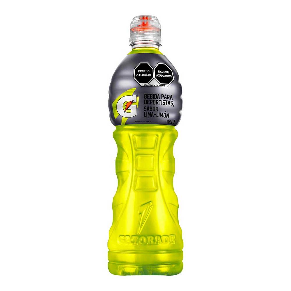 Gatorade · Bebida isotónica, lima-limón (1 L)