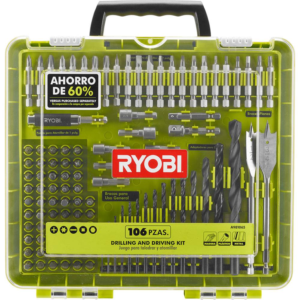 Ryobi kit para taladrar y atornillar (1 pieza)