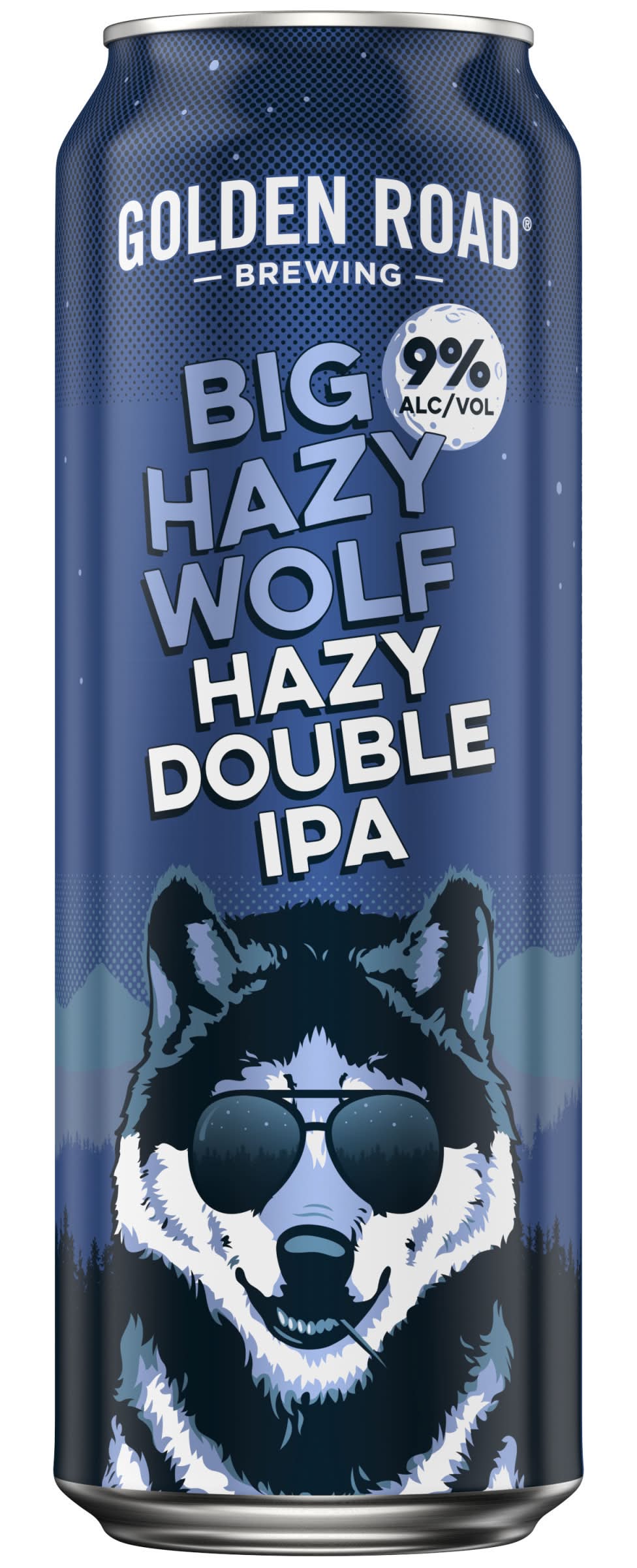 Golden Road Brewing Big Hazy Wolf Double Ipa Beer (19.2 fl oz)