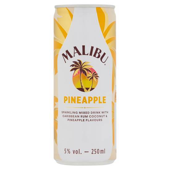 Malibu & Pineapple 250ml ABV 5%