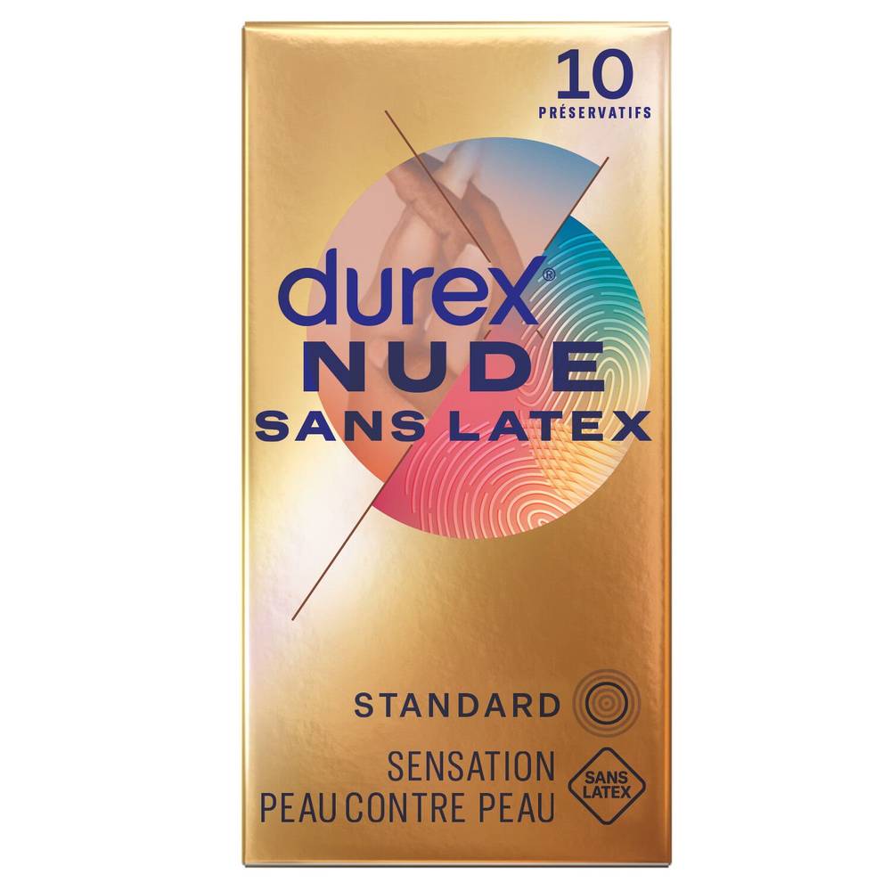 Durex - Préservatif standard nude sans latex
