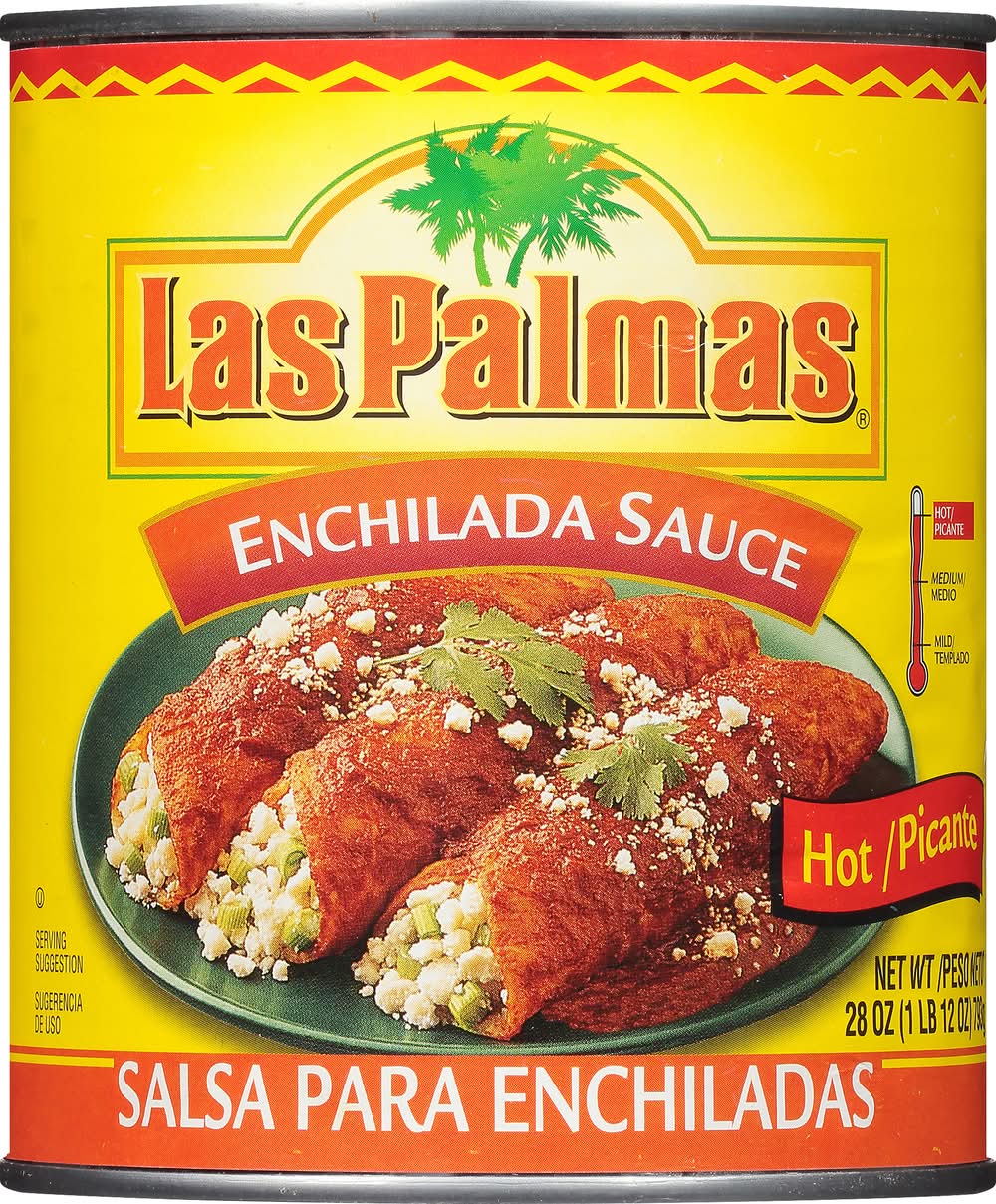 Las Palmas Picante Hot Enchilada Sauce (28 oz)