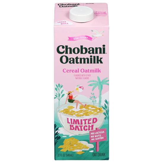 Chobani Oat Nog Flavored Oat Milk (32 fl oz)