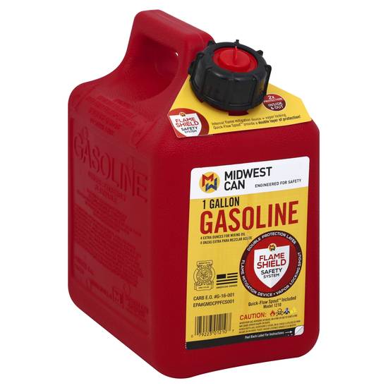 Midwest Can Gasoline Container Flame Shield Safety System (1 gal)