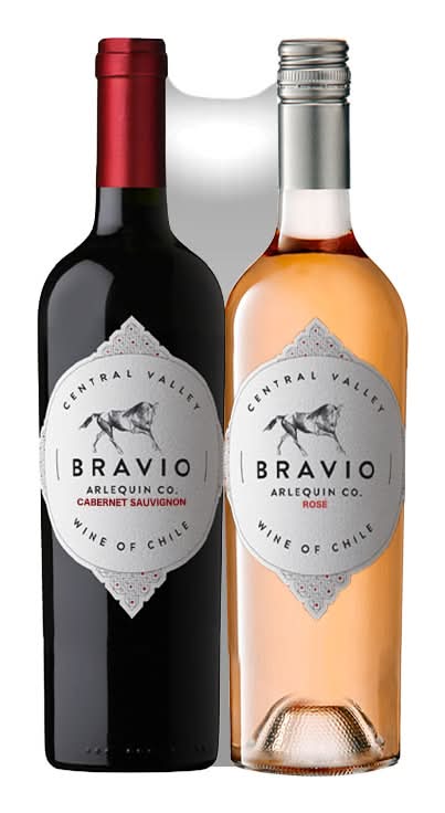 2 pack bravio tinto + rosé