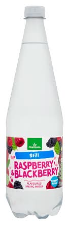 Morrisons Raspberry & Blackberry, Still Spring Water (1L)