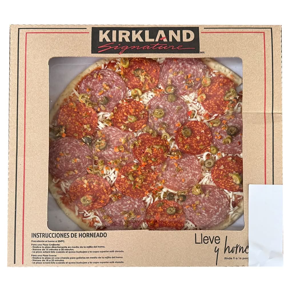 Kirkland Signature Pizza Carnes Frias Delgada 1 pza