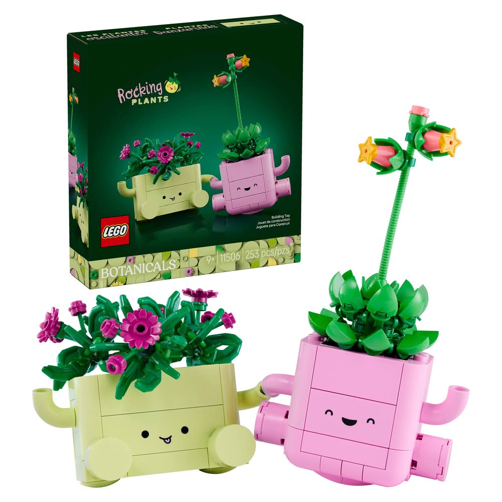 LEGO Botanicals Rocking Plants Building Toy 11506, 9+ Years (253 ct)