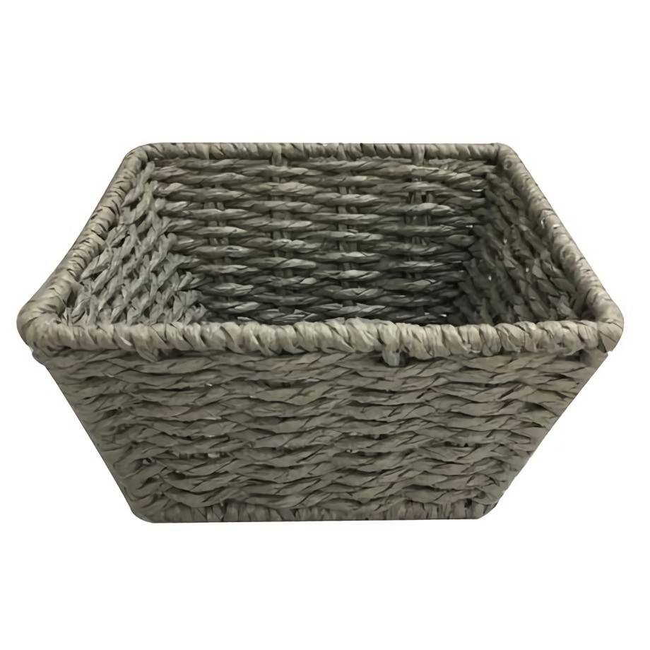 Hometrends Single Paper Dark Rope Tapered Basket (1 unit)