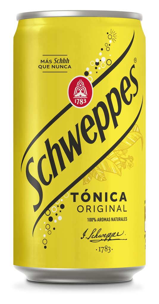 Schweppes - �gua tónica, garrafa de 250 ml