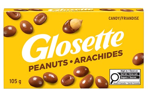 Hershey's Glosette Peanuts (105 g)