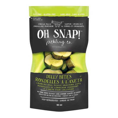 Oh Snap! Dilly Bites Pickle Cuts (90 ml)