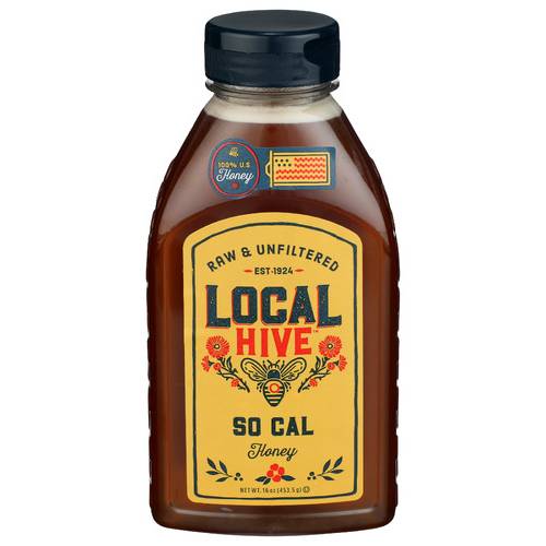 Local Hive So Cal Raw Unfiltered Honey